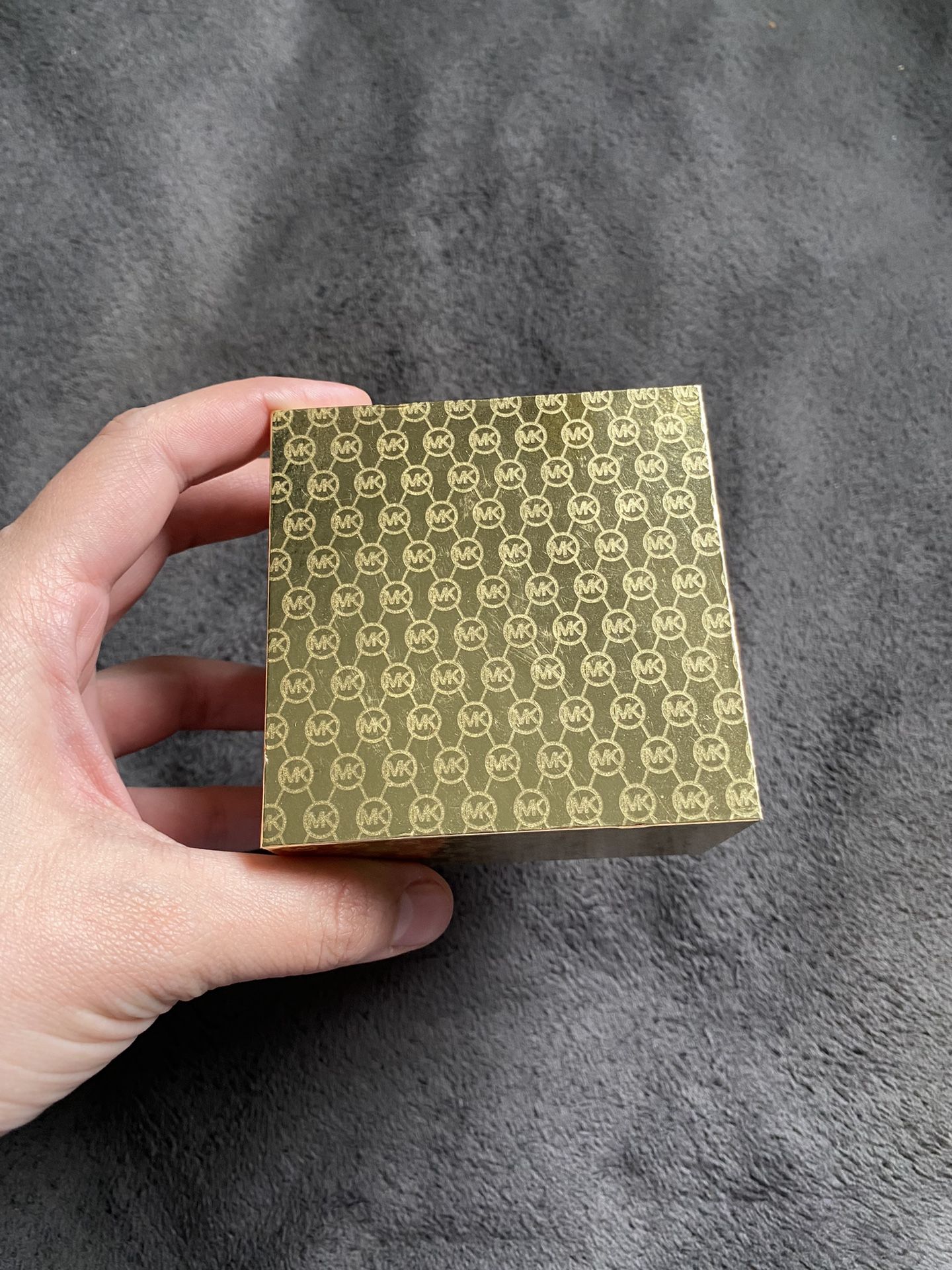 Mk Rose Gold Buckle Bracelet