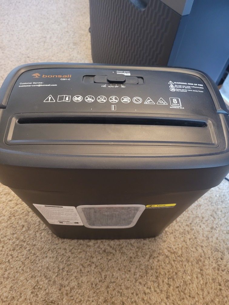 Paper Shredder Bonsaii