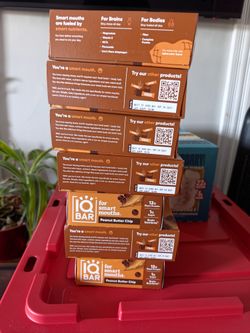 IQBAR Peanut Butter Chip Protein Bars - Box or Bulk