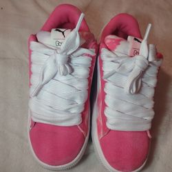 Puma X Hello Kitty Suede XL Sneakers. Magic Rose Size 6.5