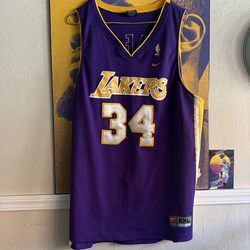 Shaquille O’Neill Lakers Jersey 2XLarge