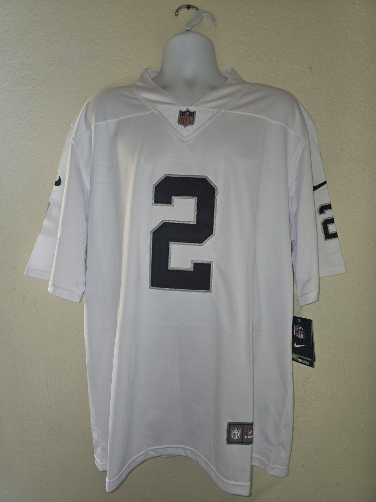 New Men's Raiders Jeanty White Jerseys Stitched