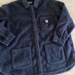 Carhartt Womens Fleece Jacket Workwear Tough 
