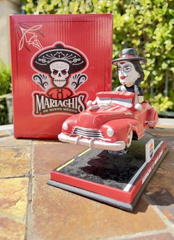 Albuquerque Isotopes Mariachi Low Rider SGA Bobblehead 