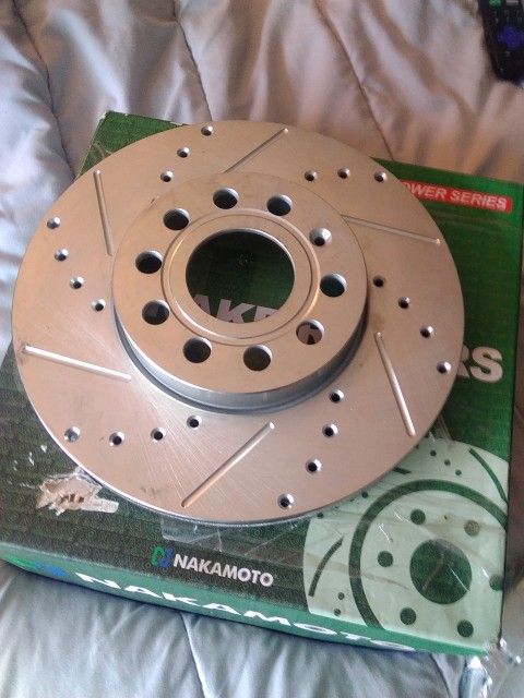 Brand New Nakamoto Audi/Vw Front Rotors