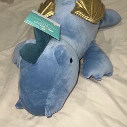 Pillow fort Weighted dragon plush