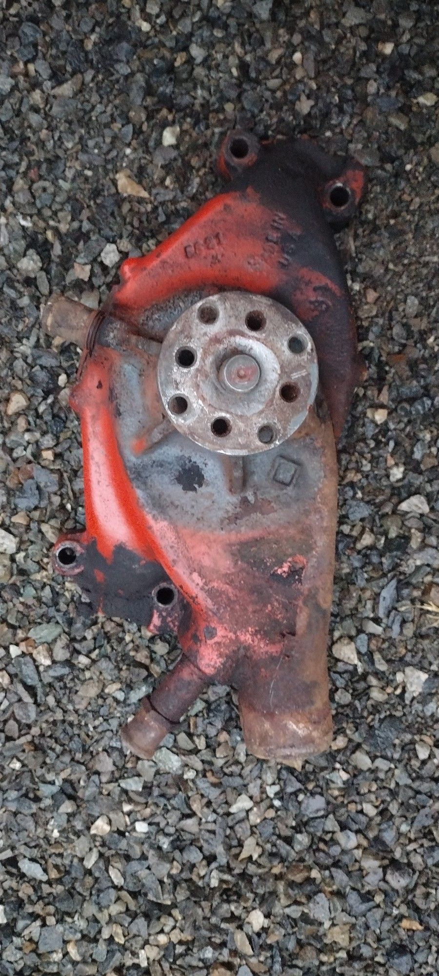 chevy 396 water pump - core
