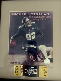 Michael Strahan NY Giants