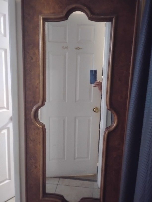 Antique Mirror 52 Long 24 Wide