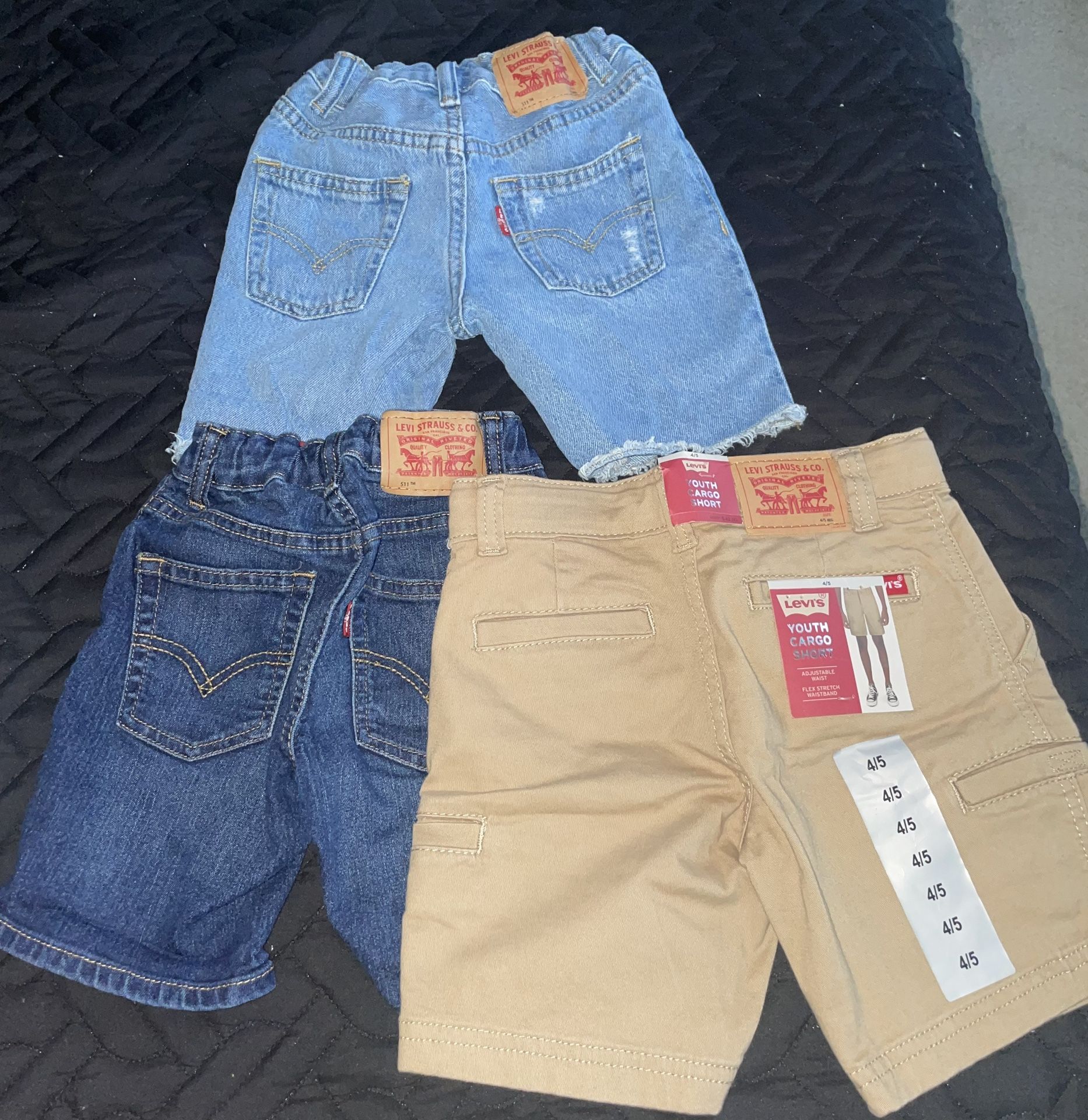Boys Levi Shorts SIZE 4/5
