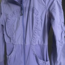 Lululemon Reversible Jacket With Finger Holes 