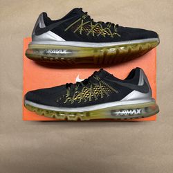 Nike Air Max 2015 Volt men’s running shoes size 14 Rare!