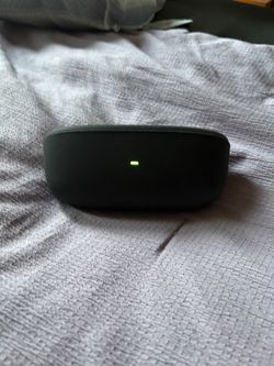 Meta glasses with black charging case