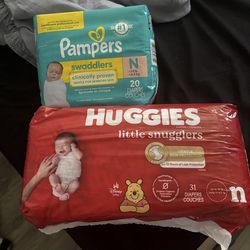 Pampers and Huggies Pampers