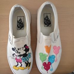 Disney Van sneakers size 8 womens