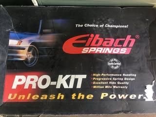 Eibach lowering springs