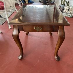 Solid Cherry End Table /  Side Table