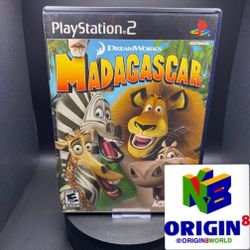 Madagascar For Sony PlayStation 2 PS2 Video Game Tested Original Brand Name 