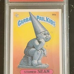 1986 Vintage GPK Garbage Pail Kids Series 3 90A STONED SEAN PSA 10 Gem Mint