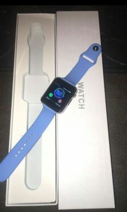IPhone and android compatible smart watch with camera, sim and micro sd card slot , music , social media and more