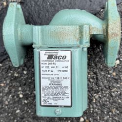 Taco 007-F5-7IFC 1/25 HP Cast Iron Circulator Pump with Integral Flow Check