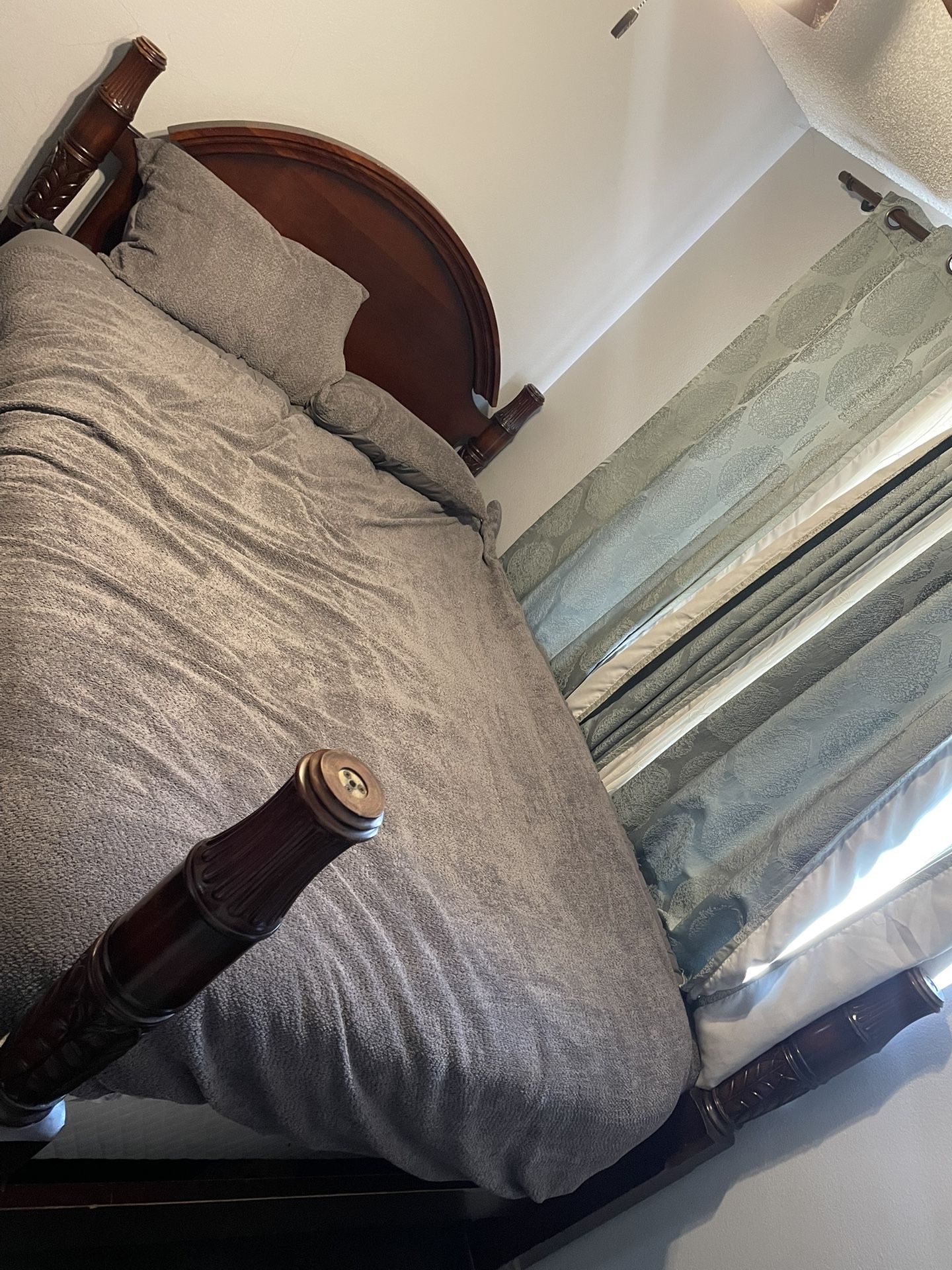 Queen Wood Bed Frame FREE!