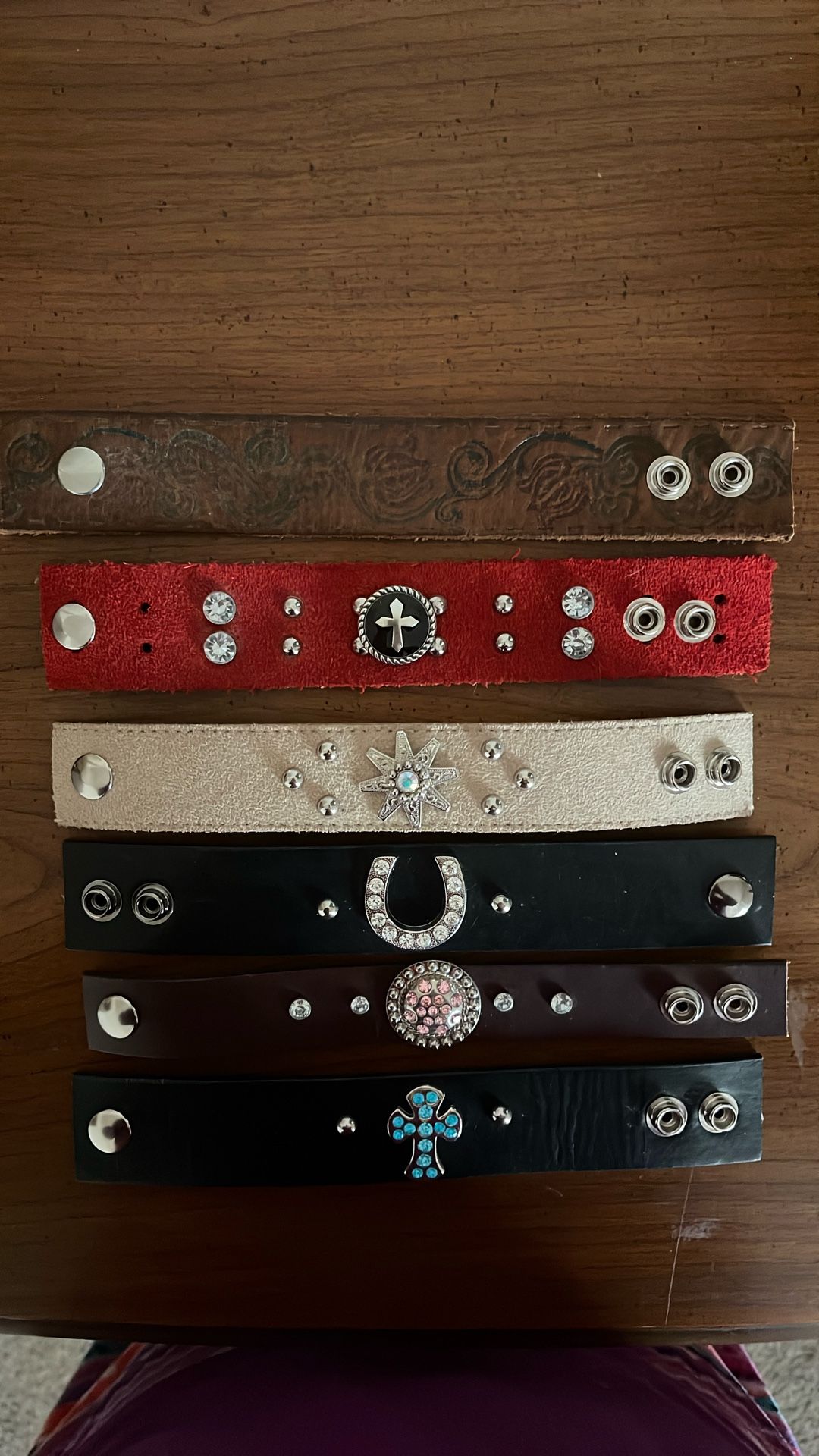 Women’s Handmade Leather Cuffs