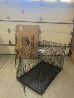 New 48x28x30 large dog cage (double door )