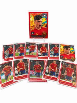 Donruss Road to FIFA World Cup Spain Card Lot