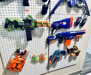 Nerf sales arsenal wall
