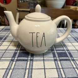 Rae Dunn “ TEA”  Teapot 