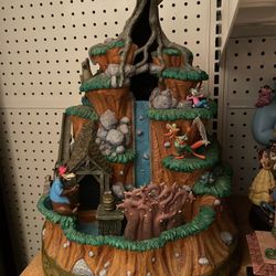 Disney Theme Park Ride Replica Splash Mountain Retired Rare Fountain 