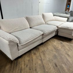 Delivery Available 4pc couch and ottoman