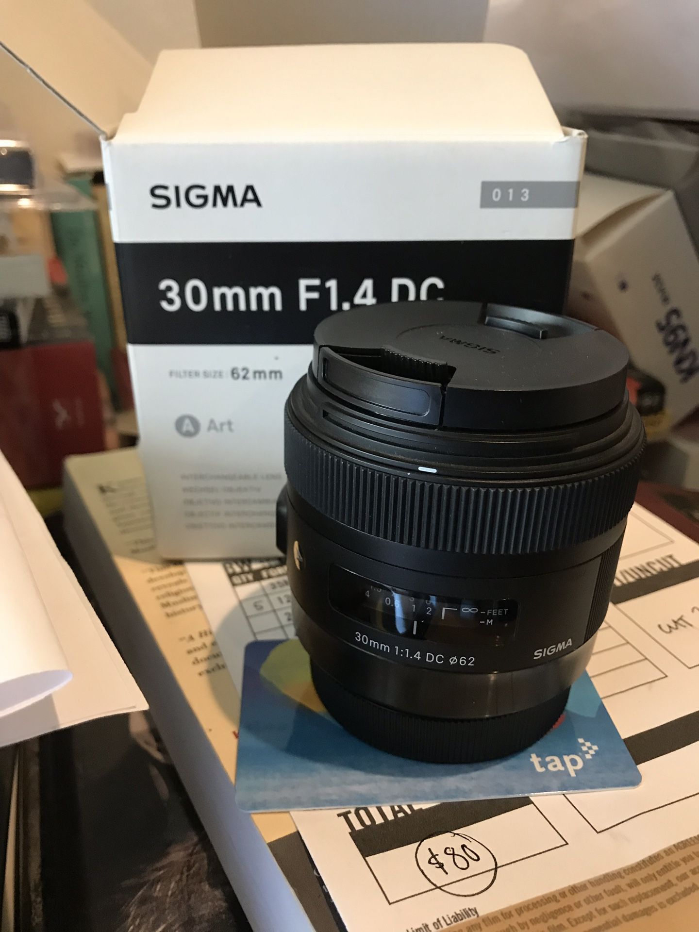 Sigma 30mm F1.4 DC (Open Box) EF MOUNT