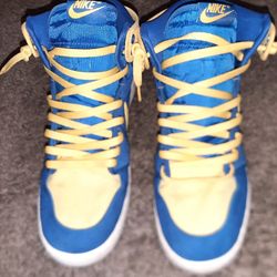 Jordan One's Gold N Blue US 13 