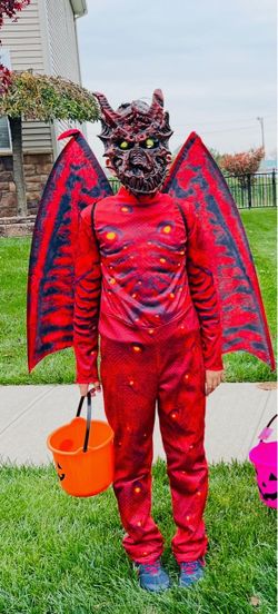 Kids Dragon Devil Halloween Costume