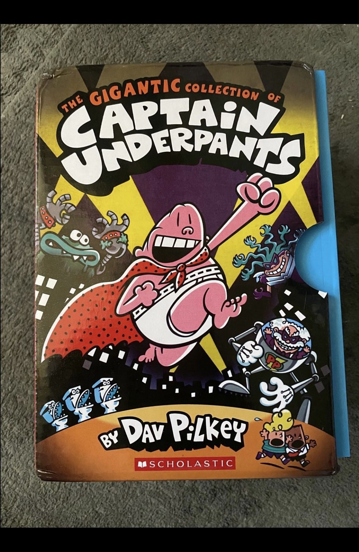 Captain Underpants Book Set 1-12