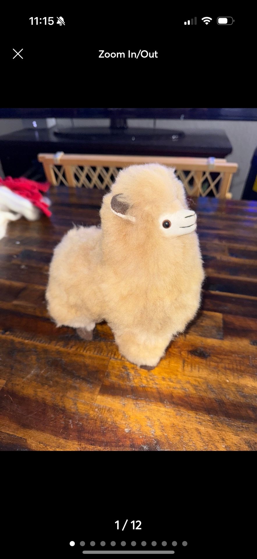 alpaca plushy