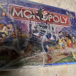Monopoly Disney Edition Board Game by Parker Brothers 2001 Complete Collectible