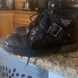 Harley Boots Size 9