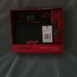 Ed Hardy Crossbody, Or Organizer Wallet &Keychain