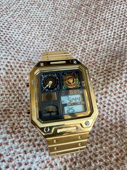 Citizen Men's Eco-Drive Star Wars C-3PO Ana-Digi Gold JG2123-59E