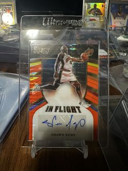 Shawn Kemp Select Auto /30 Basketball Card
