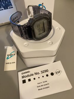 Casio Women's Baby-G Grey Dial Watch - BGD560S-8 Brand New In Box