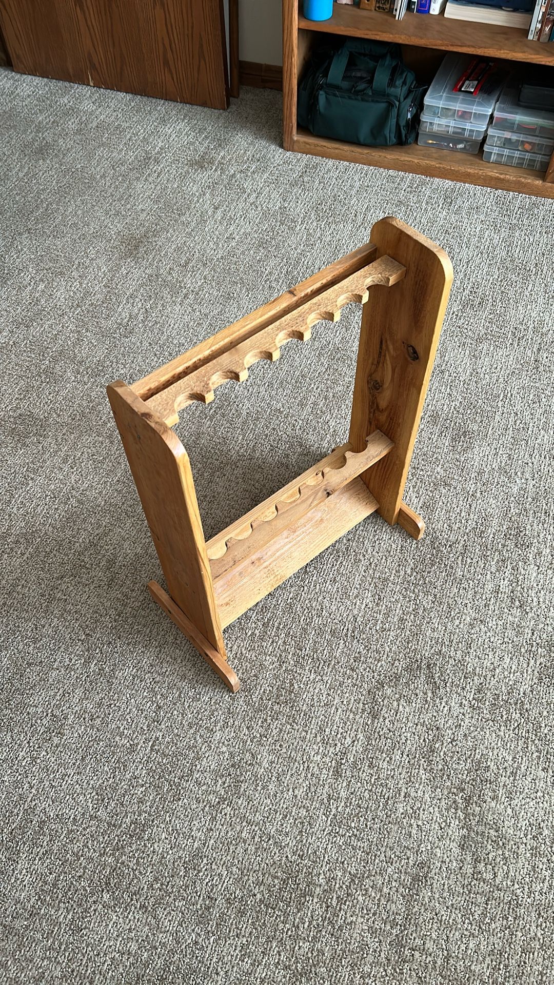 Rod Rack For Seven Rods