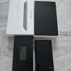 Samsung S23 Ultra Green + Tablet A7 Lite