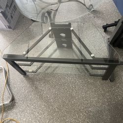 Glass TV Stand