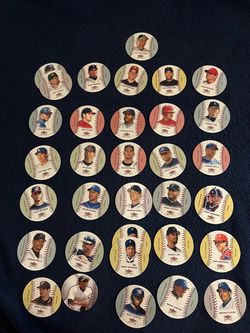 2003 Fleer Hardball Baseball Round Card Lot – 30+ Discs MLB Stars
