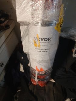 Vevor in floor heating matt for shower pan