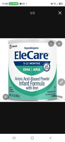 Elecare Hypoallergenic Formula